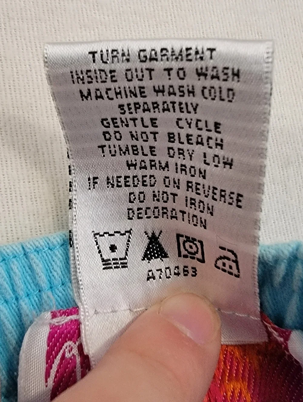 Quacker Factory Size Large Light Blue Casual Pull-On Capris - Picture 4 of 7